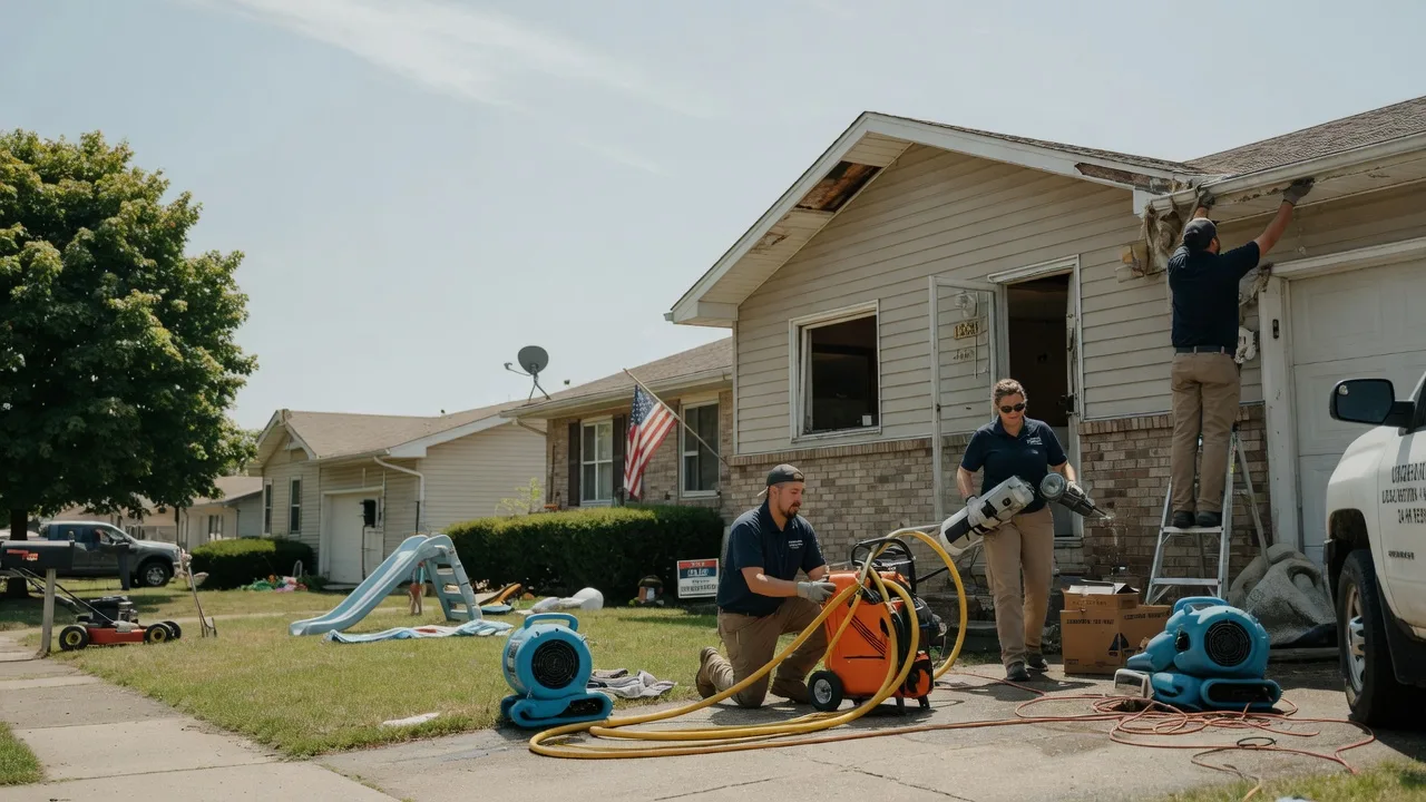 Water Damage Restoration in Streator, IL near me